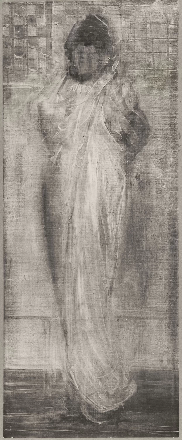 Ames McNeill Whistler - 105, Studio di una figura femminile